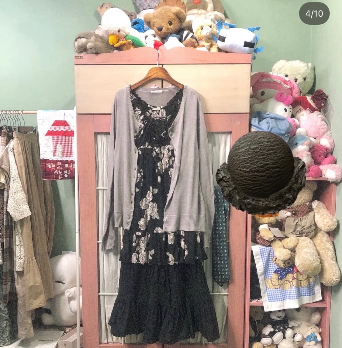 카모메산장 페어리 블랙소르베 코디셋 상품이미지1