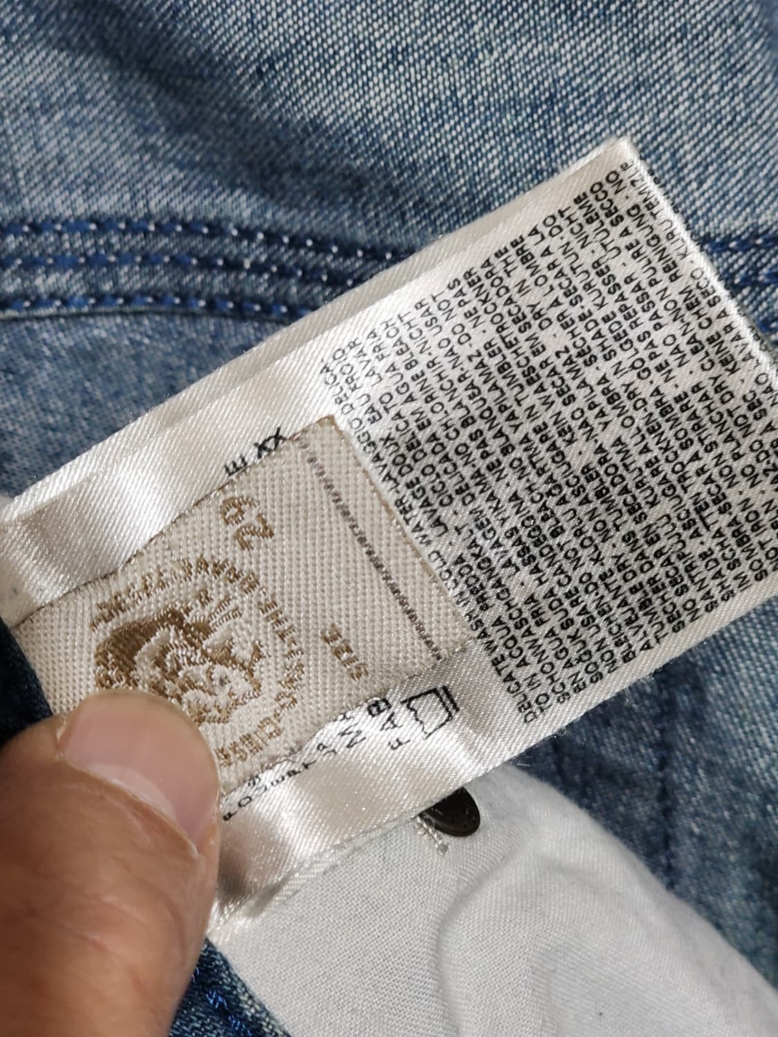 (30) 디젤 타나즈 청바지 중청 THANAZ 데님팬츠  상품이미지4