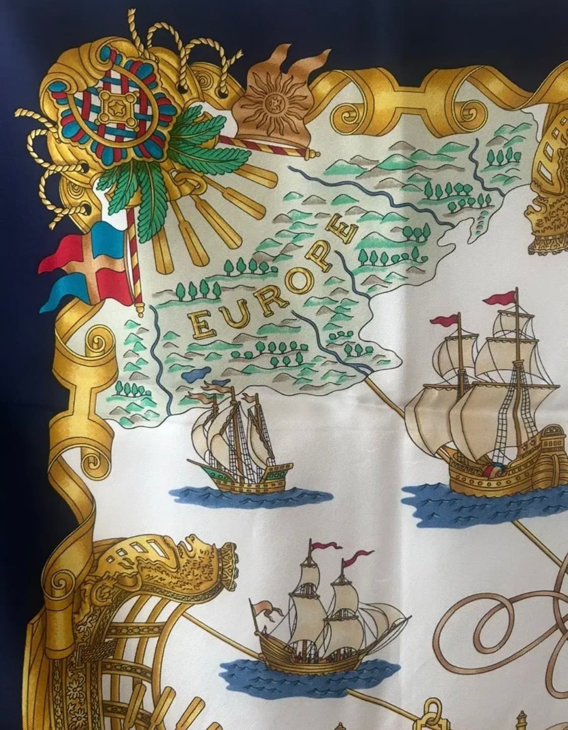 에르메스 정품 스카프 운포 28 상품이미지5