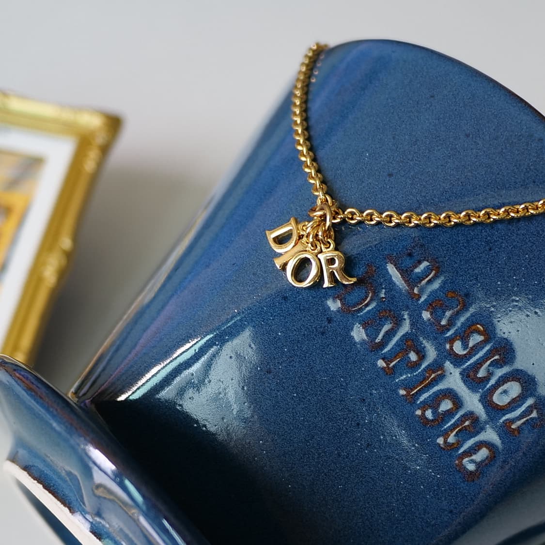[Dior] Gold initial DIOR necklace 상품이미지1
