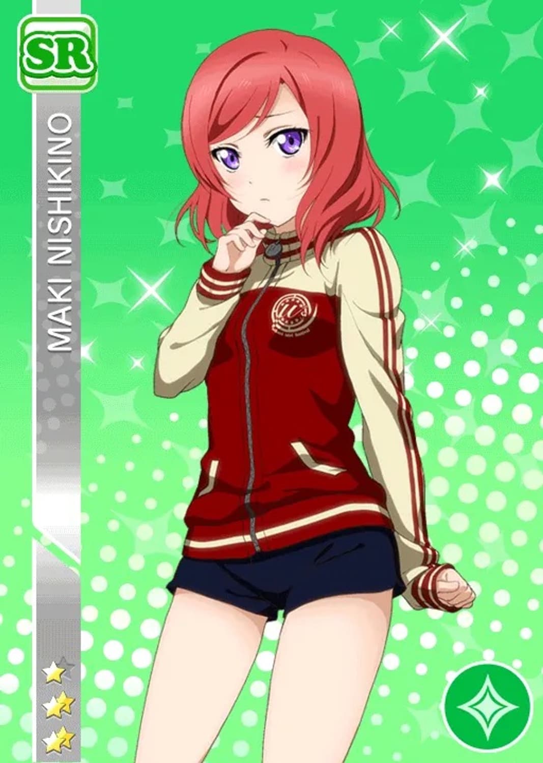 러브라이브 뮤즈 스쿨 아이돌 페스티벌 니시키노 마키 져지 상품이미지3