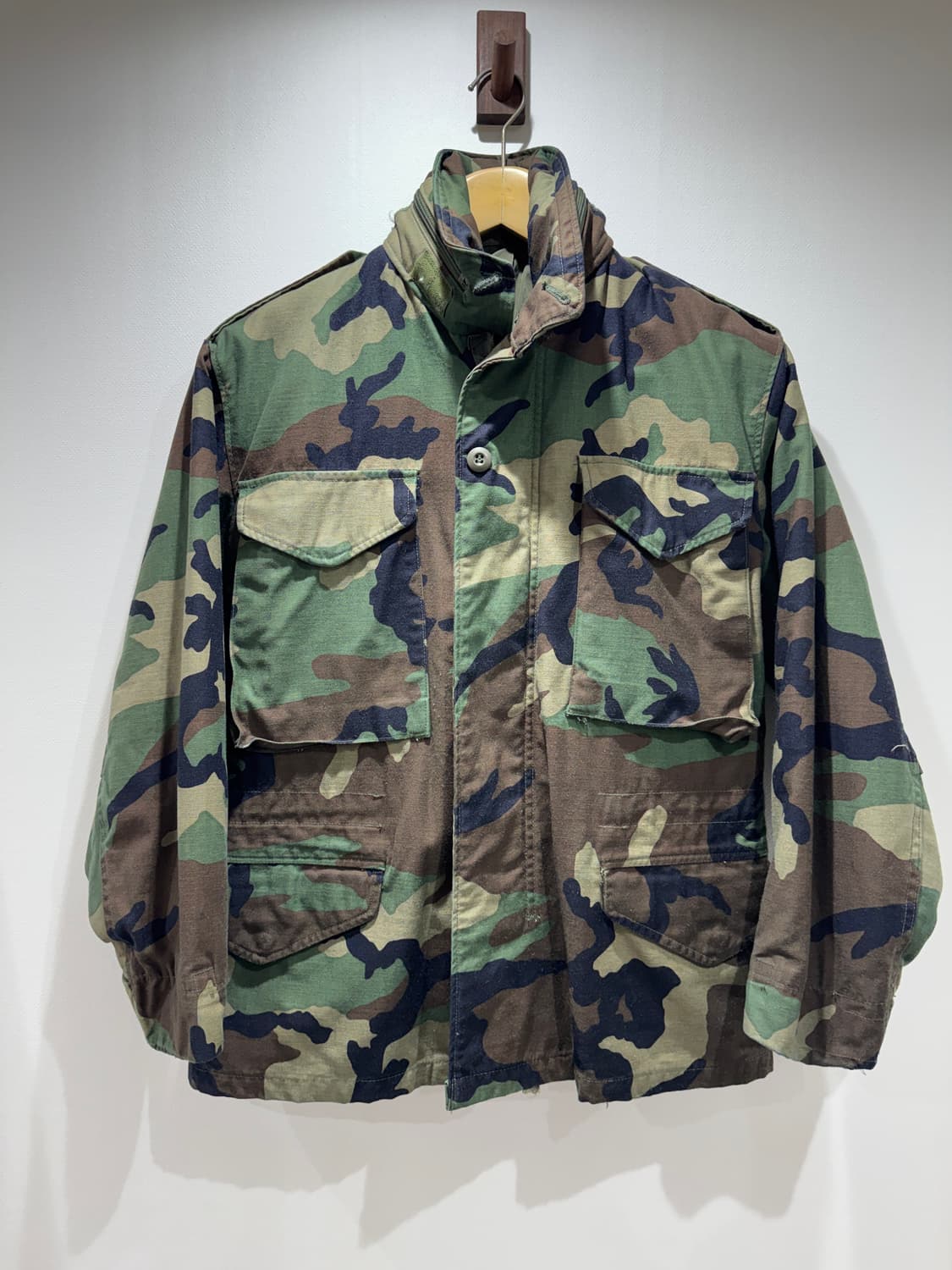 US Army 우드랜드 카모 M65 필드자켓 (XS) 상품이미지1