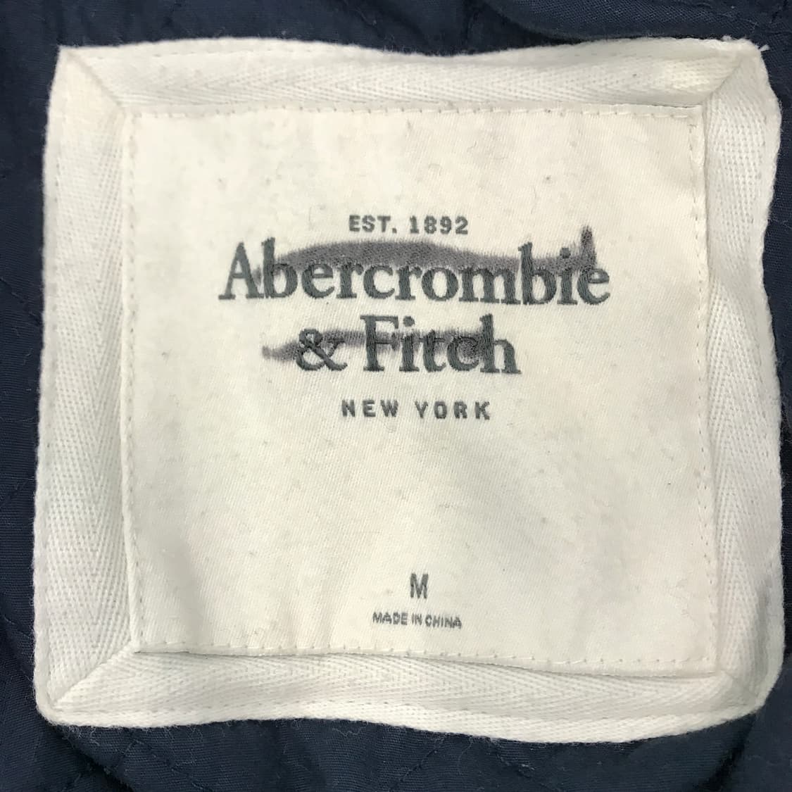 아베크롬비 Y2K 네이비 버튼 후드집업 [여성M] 상품이미지6