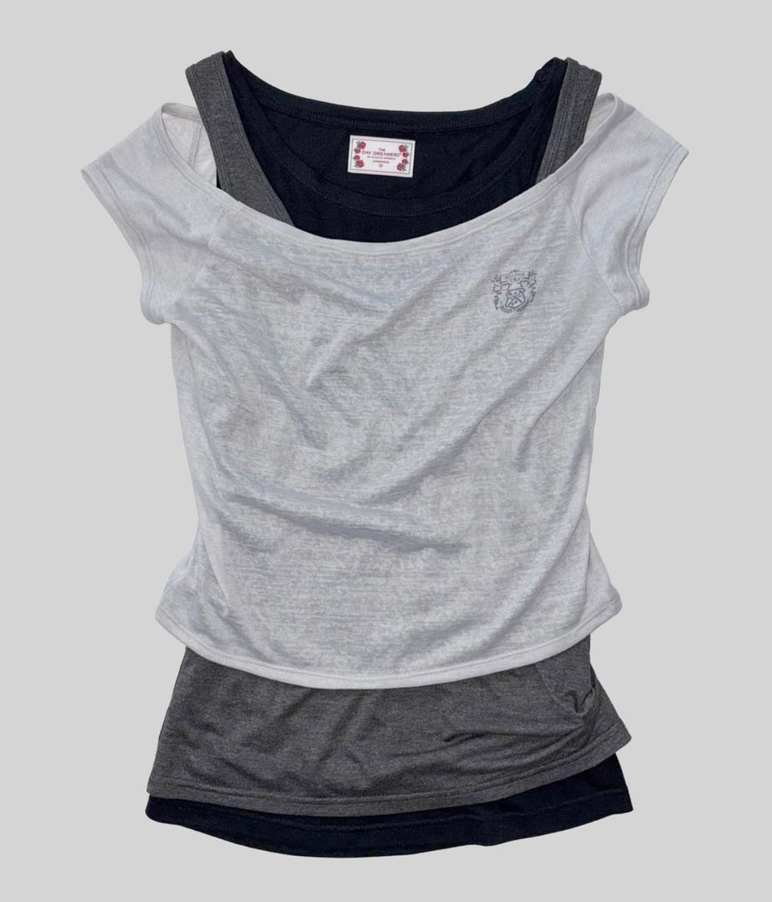 스컬프터 Lazy Sleeveless Layered Tee Pal 상품이미지2