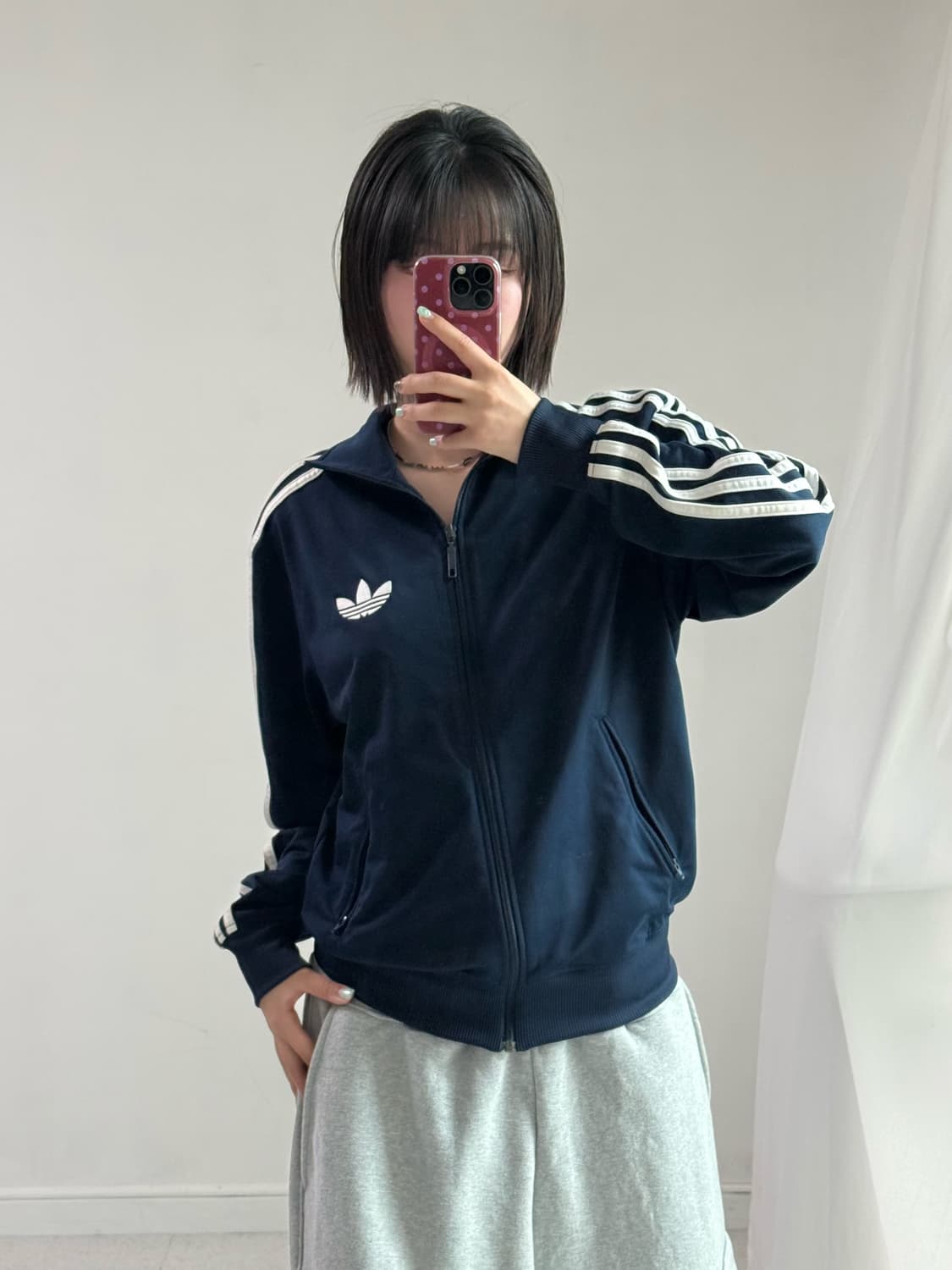 아디다스 네이비 구파이어버드 져지 상품이미지2