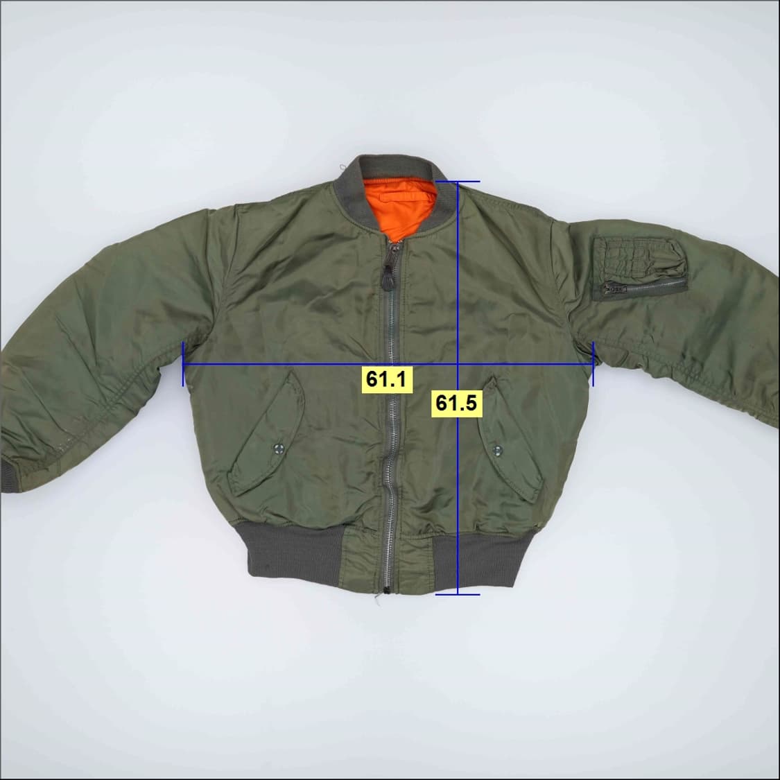 M 알파 리버시블 항공점퍼 0304H1 상품이미지7