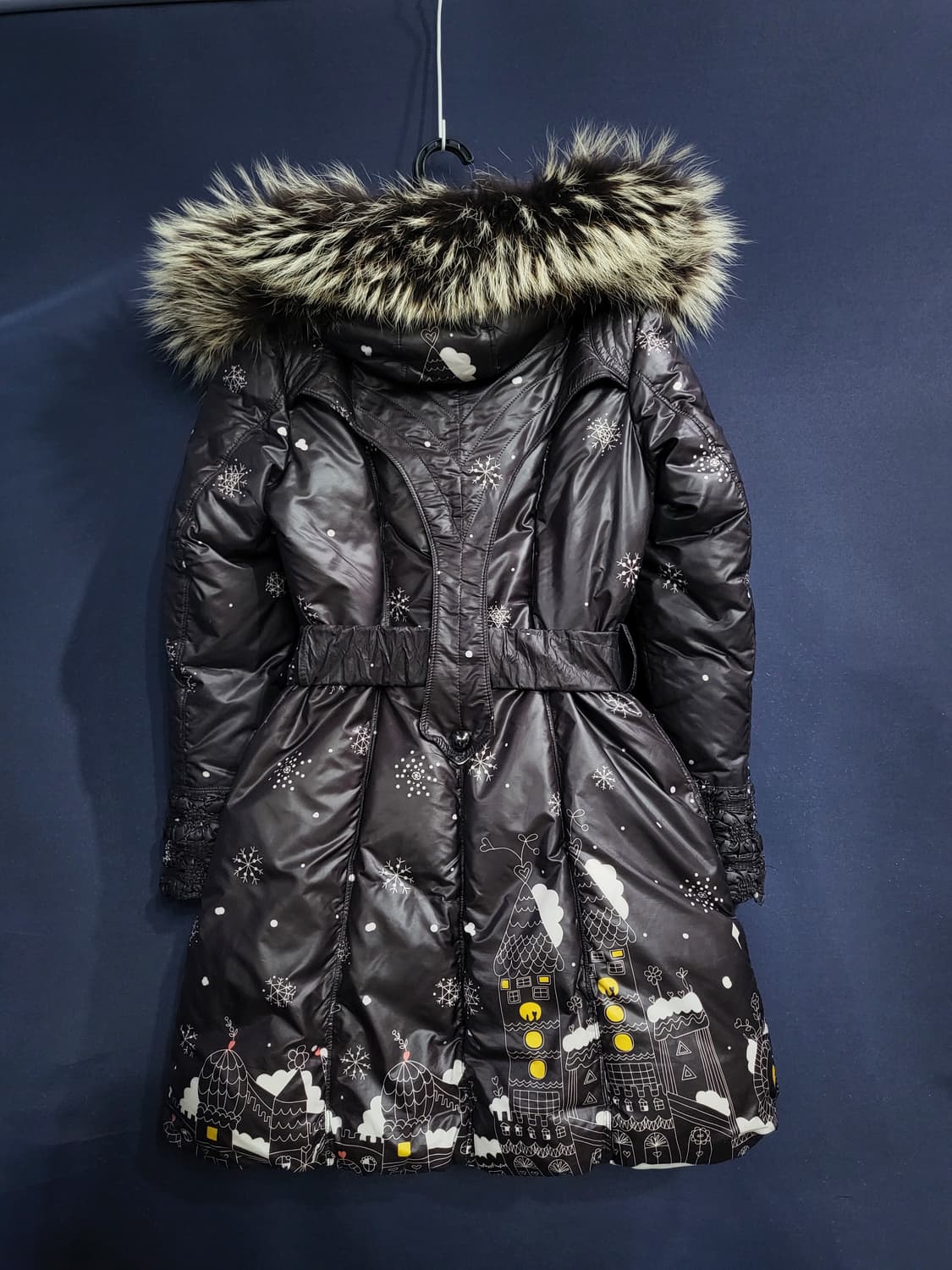 폭스 덕다운 벨트패딩 상품이미지8