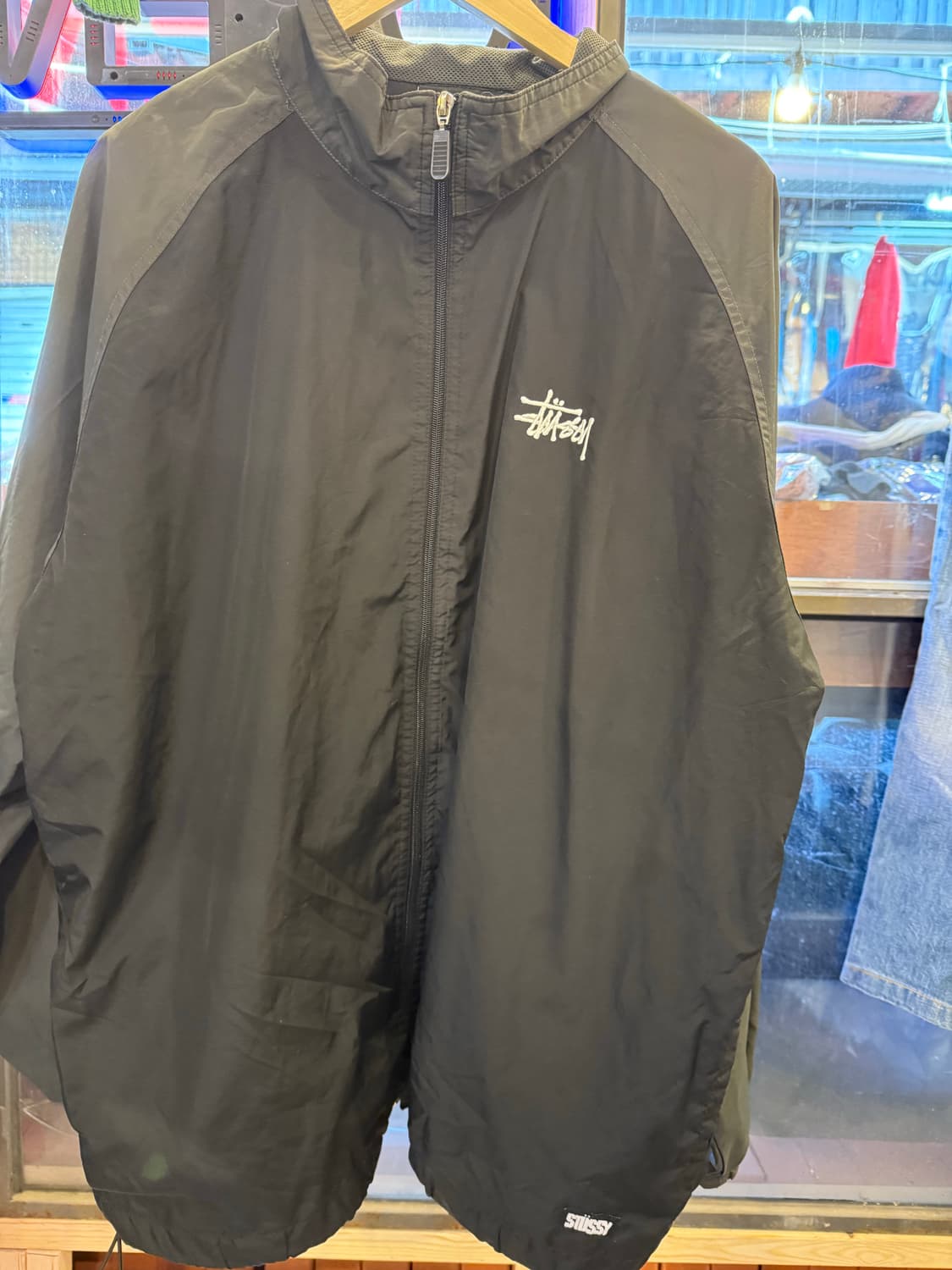 스투시 차콜 레글런 바람막이 상품이미지1