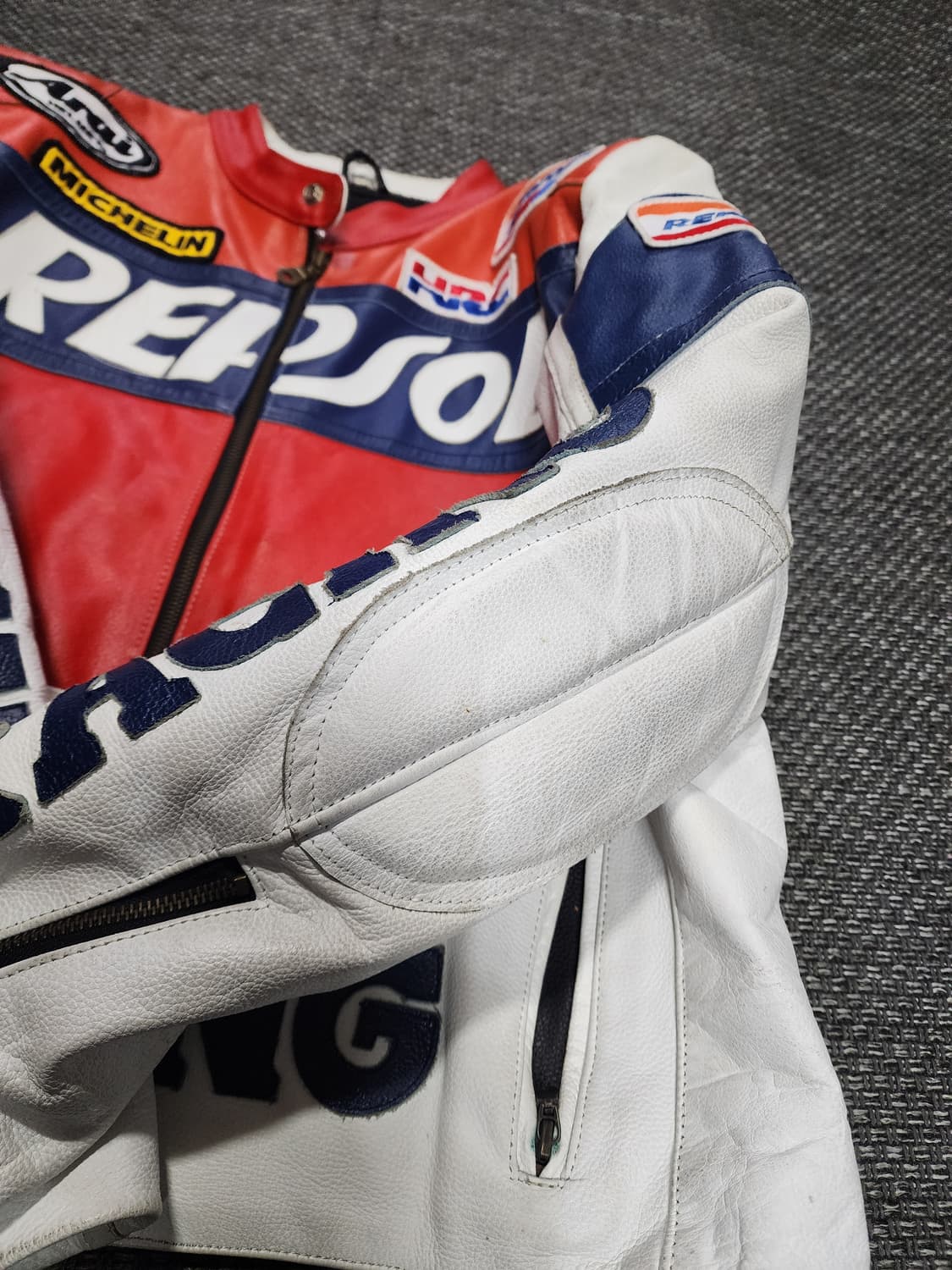 레더빈티지 레이싱 자켓 라이더 가죽자켓 상품이미지6