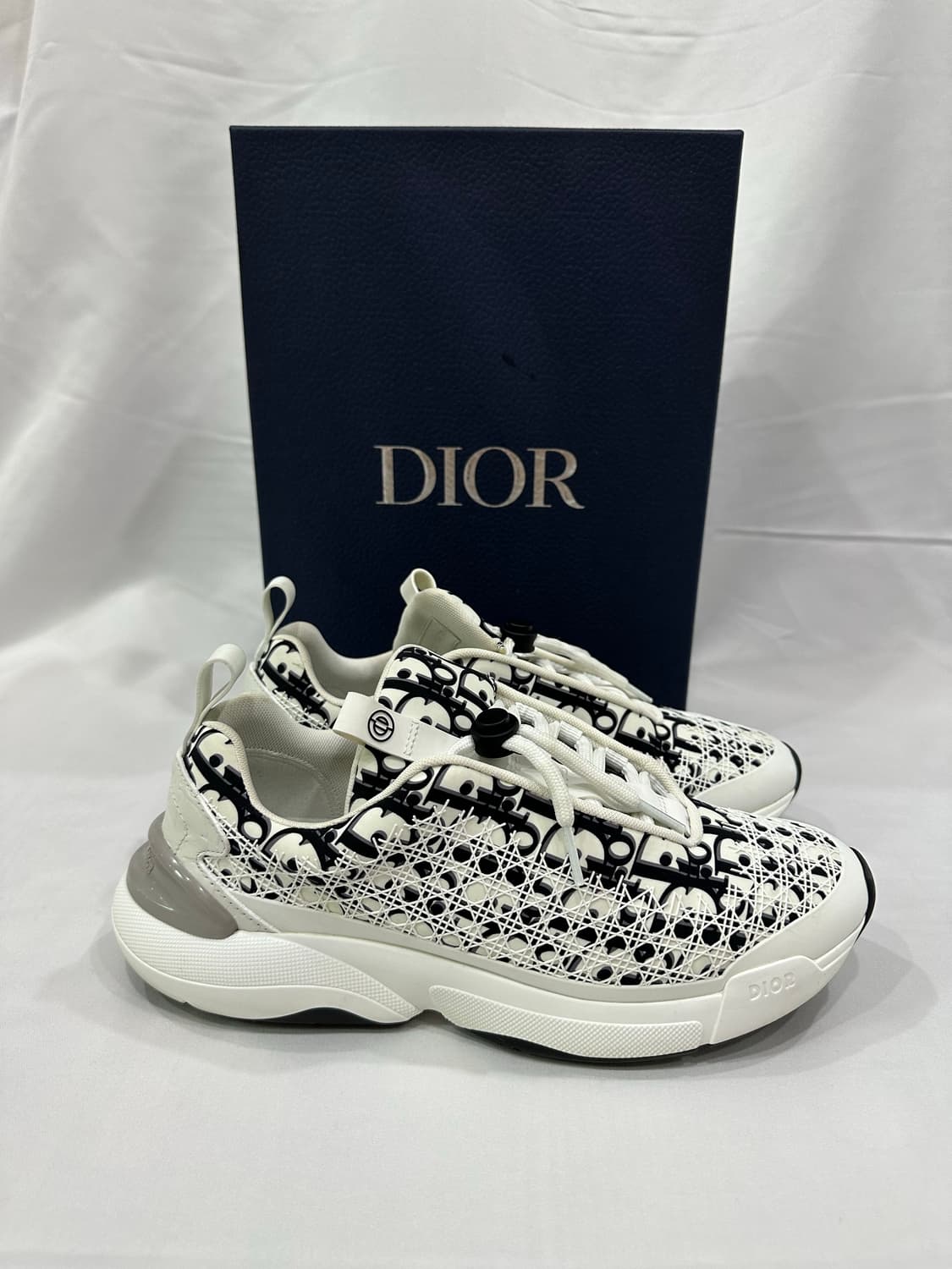 [42] DIOR 디올 오블리크 b24 스니커즈 화이트 상품이미지6