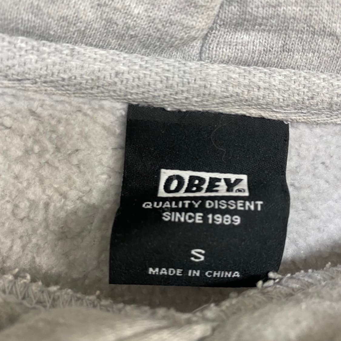 Obey face logo hoodie 상품이미지5