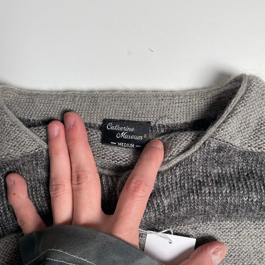 Catherine museum 울 블렌드 스트라이프 가디건 상품이미지5