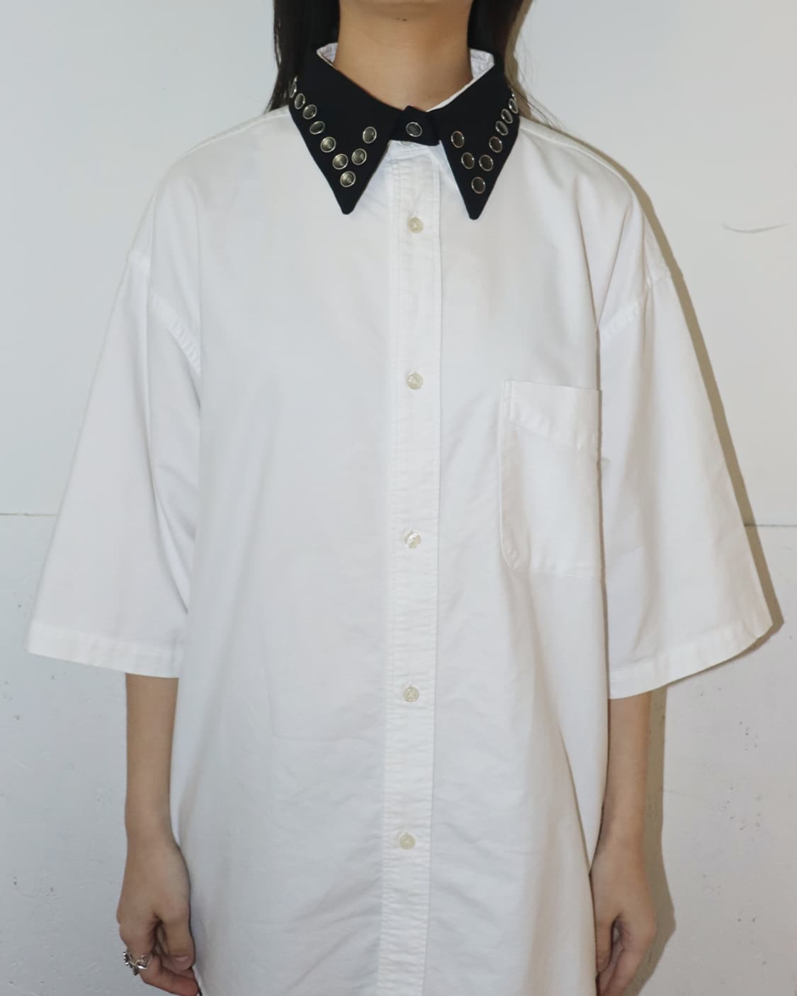 N°21 스터드 카라 상품이미지3