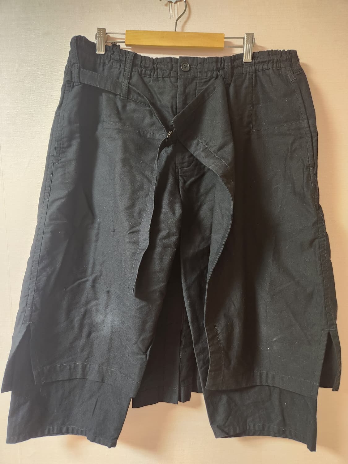 요지야마모토 랩스커트 팬츠 상품이미지1