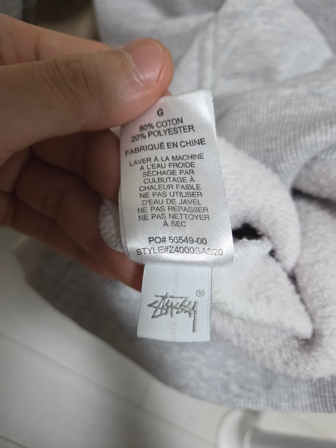 스투시 장미itp 후드티 L 상품이미지6