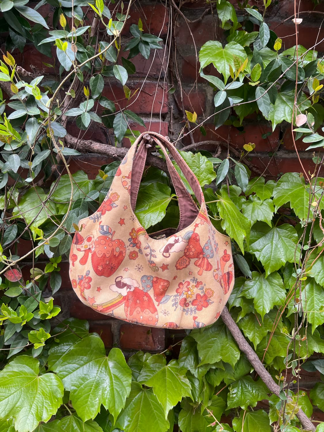 버섯 마을 핸드백 상품이미지3