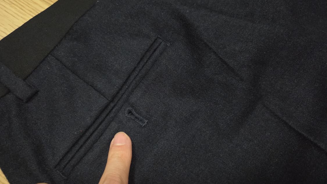 시스템  옴므 밴딩 슬랙스  팬츠 상품이미지7