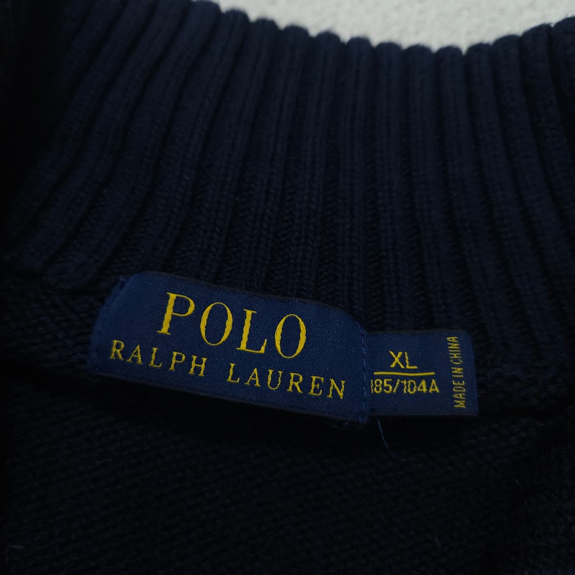 폴로 랄프 로렌 신형 모크넥 니트 XL 상품이미지4