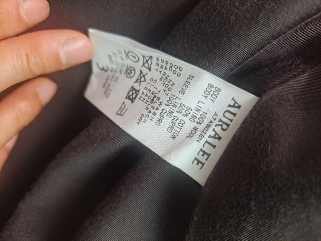 오라리 17aw 블루종 상품이미지3