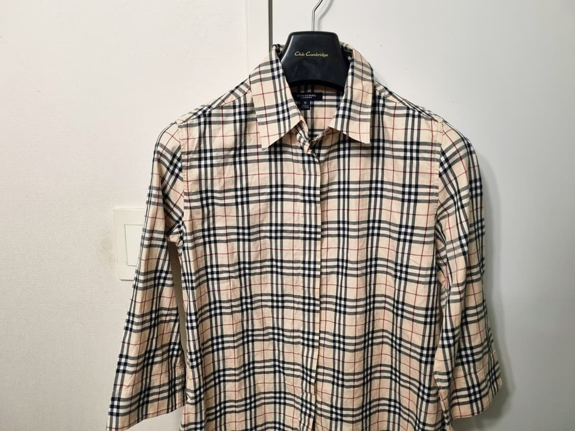 버버리 정품 칠부소매 남방 상품이미지2