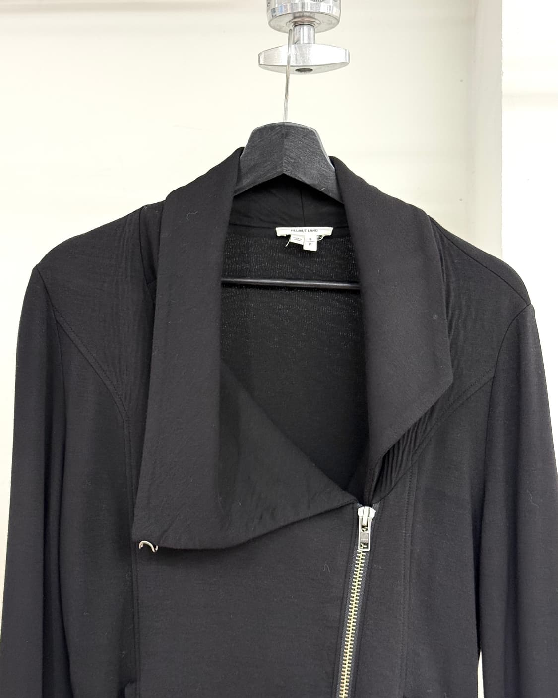 헬무트랭 블랙 빌러스 에이시메트리컬 자켓 상품이미지2