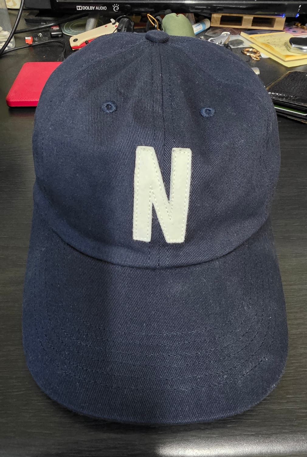 Norse Projects N 로고 캡모자 네이비 상품이미지1