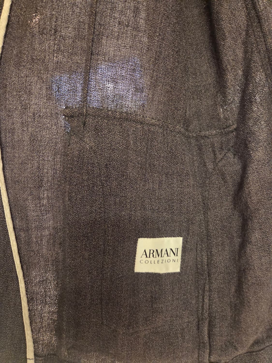 아르마니 꼴레지오니 린넨자켓 상품이미지3