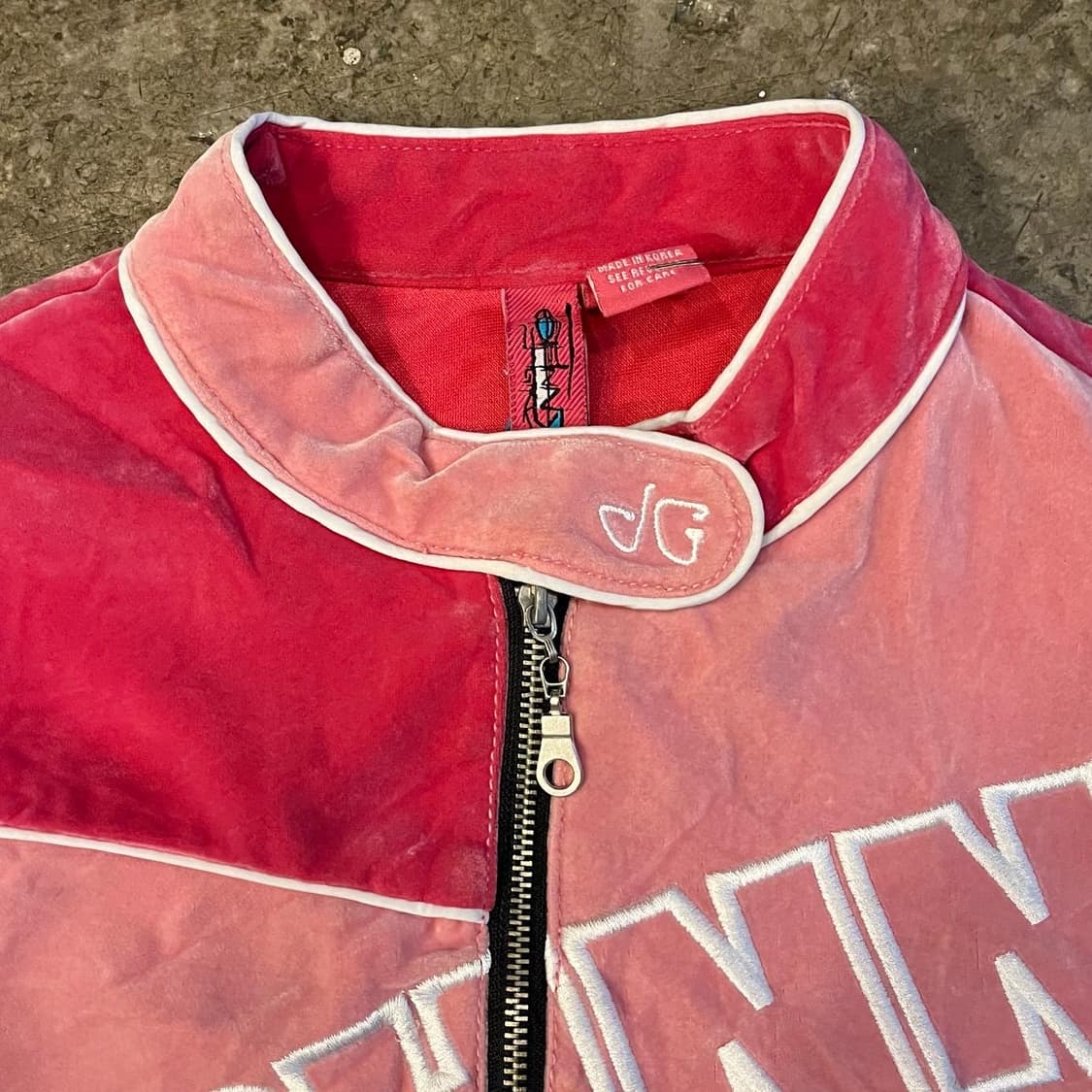 y2k racing blue jacket 상품이미지5