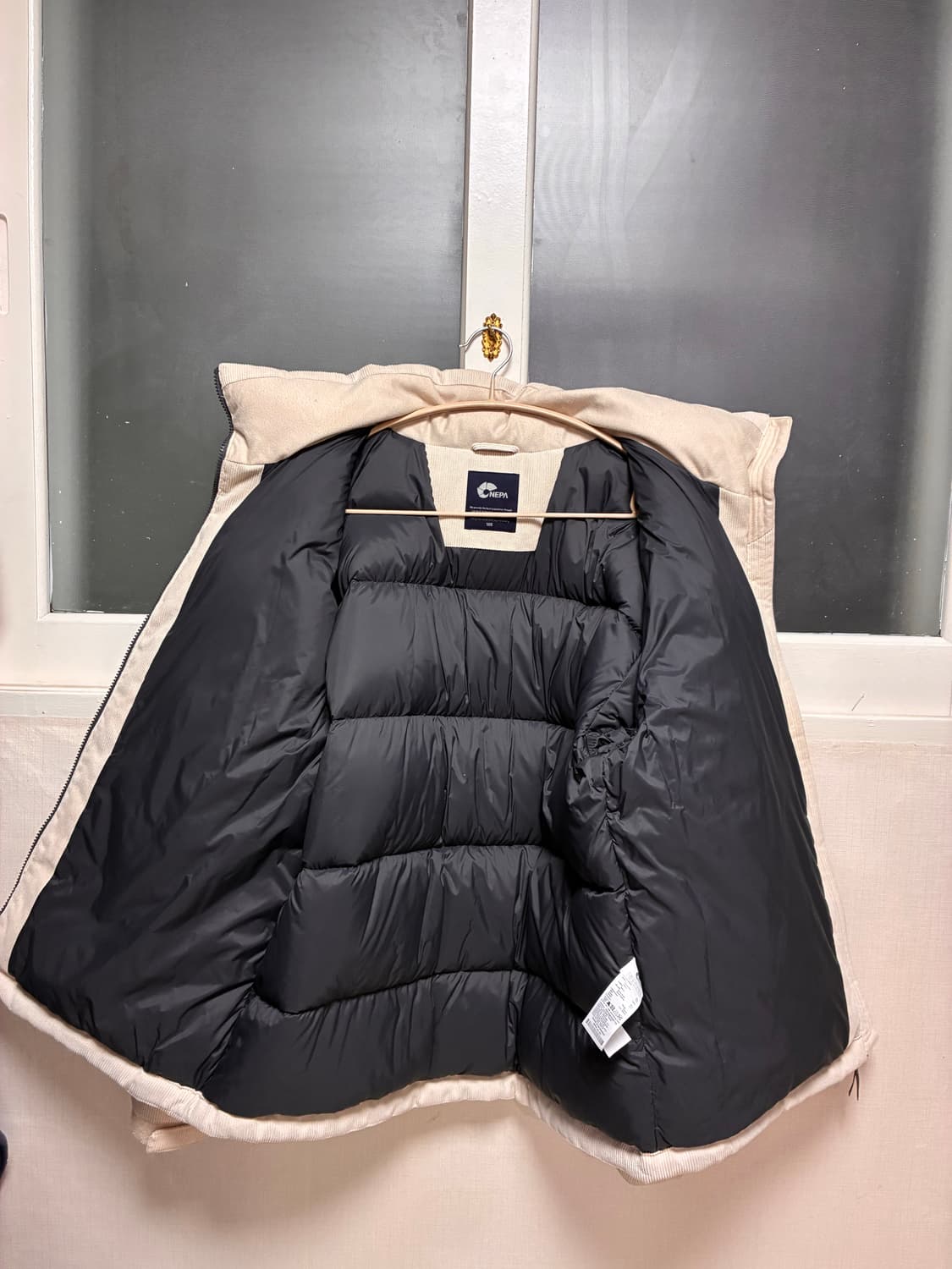 네파 코듀로이 패딩 상품이미지3