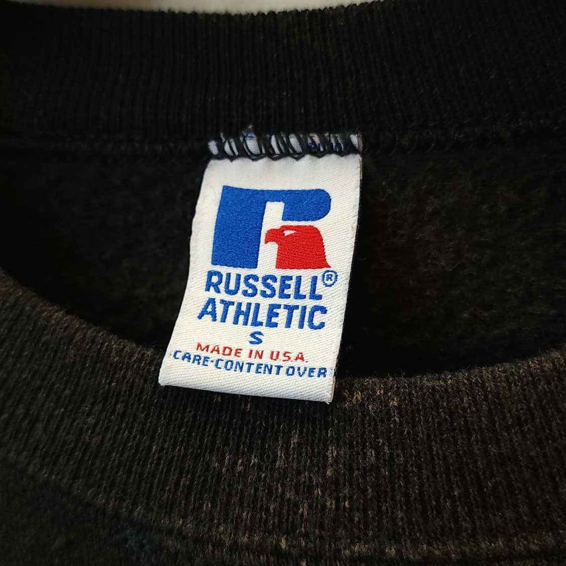 90s 러셀 맨투맨 빈티지 스웻셔츠 러셀 썬페이딩 s 상품이미지5