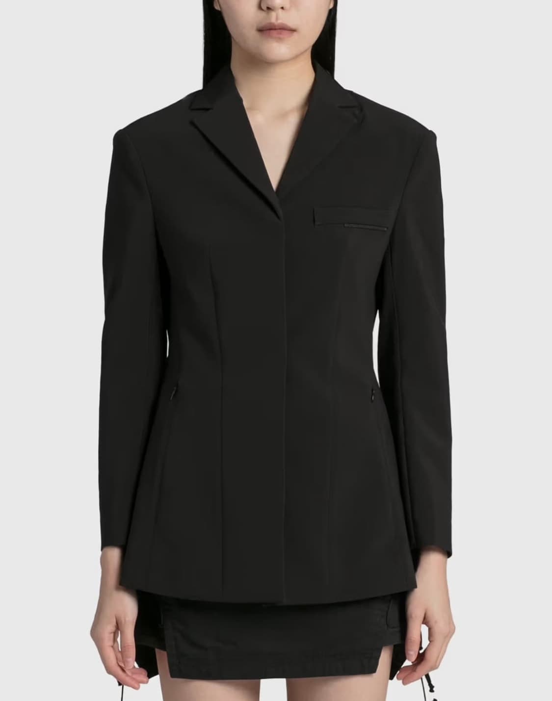 택ㅇ) hyein seo trinity suit jacket black  상품이미지2