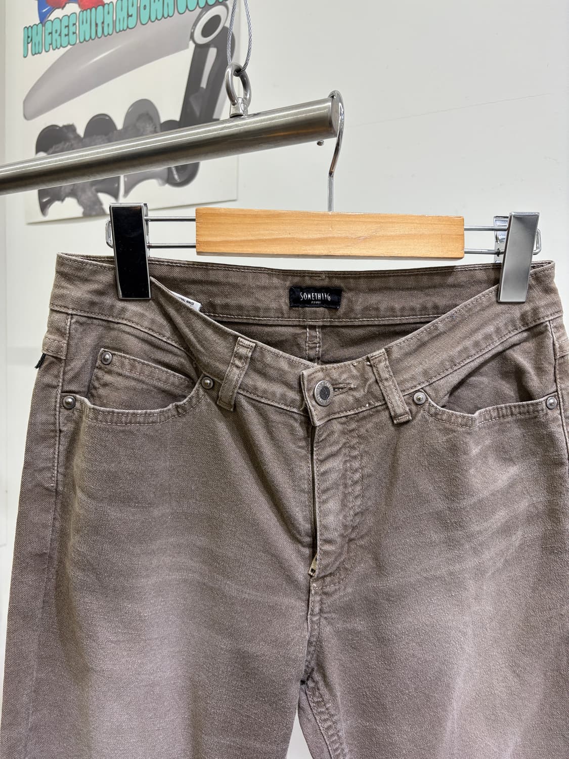 SOMETHING (Made in Japan) 데님팬츠 상품이미지2