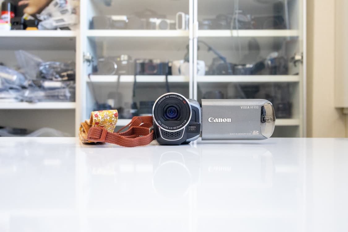 Canon Ivis HF R10 / 빈티지 디지털 캠코더 상품이미지3