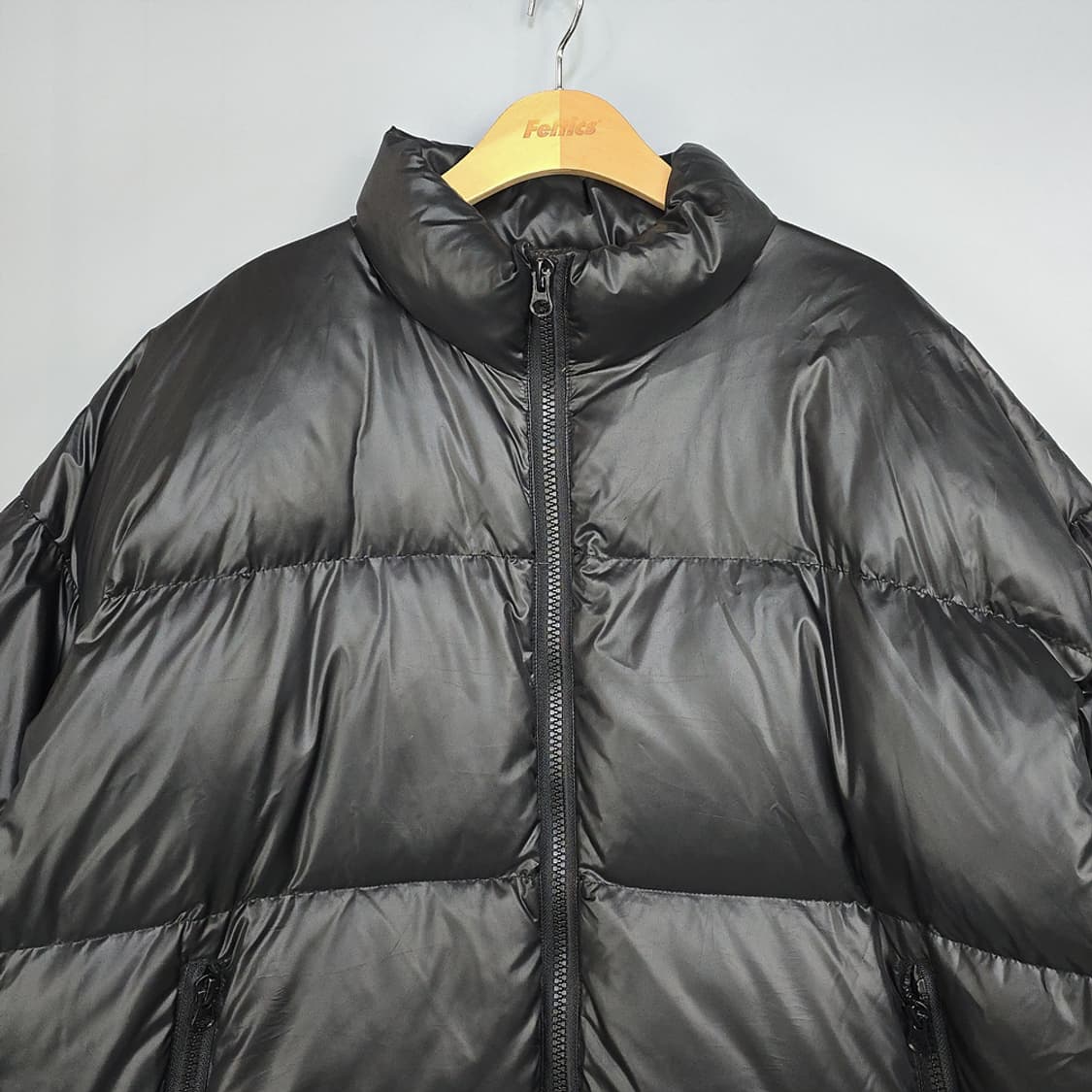 더클랩(the clap) 오버핏 다운 패딩 블랙 상품이미지2