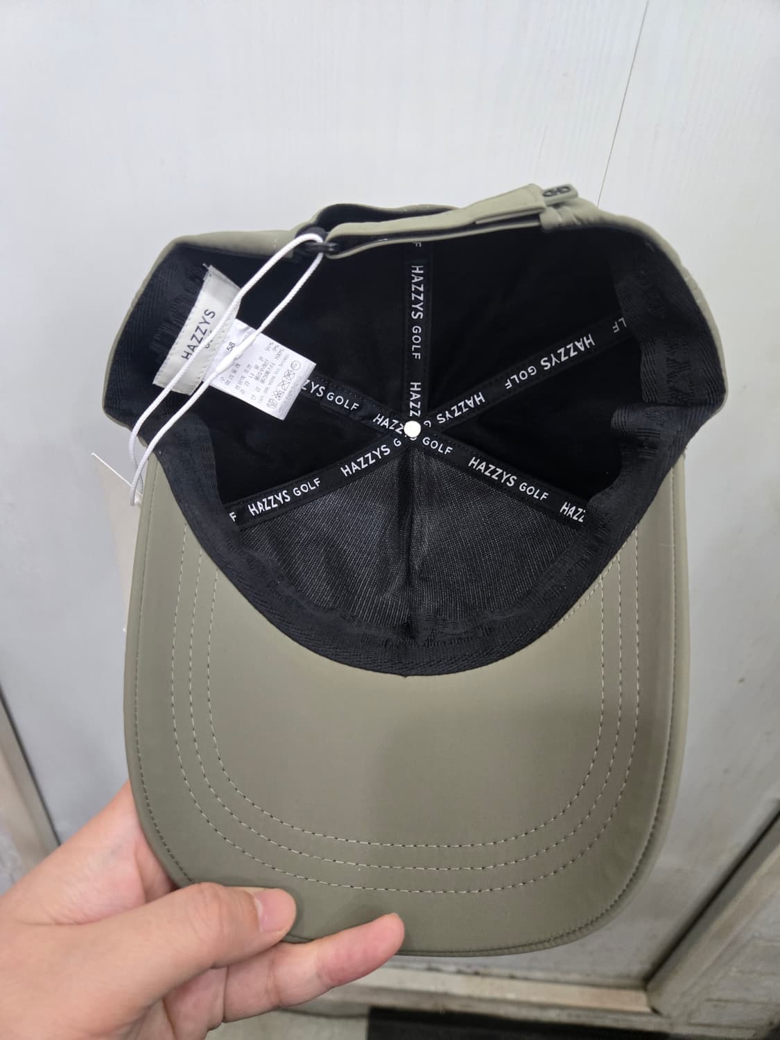 HAZZYS GOLF 헤지스 골프 볼캡 새상품! 진짜 고급스러워요! 상품이미지5
