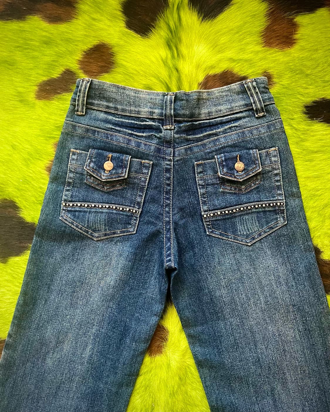 Ku. Hiroko Floral Docking Denim Pants 상품이미지9