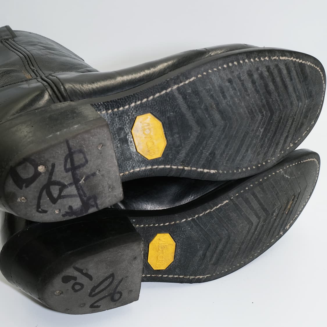 빈티지 저스틴 웨스턴 레더 부츠 9D(270)사이즈 BT27018 상품이미지9