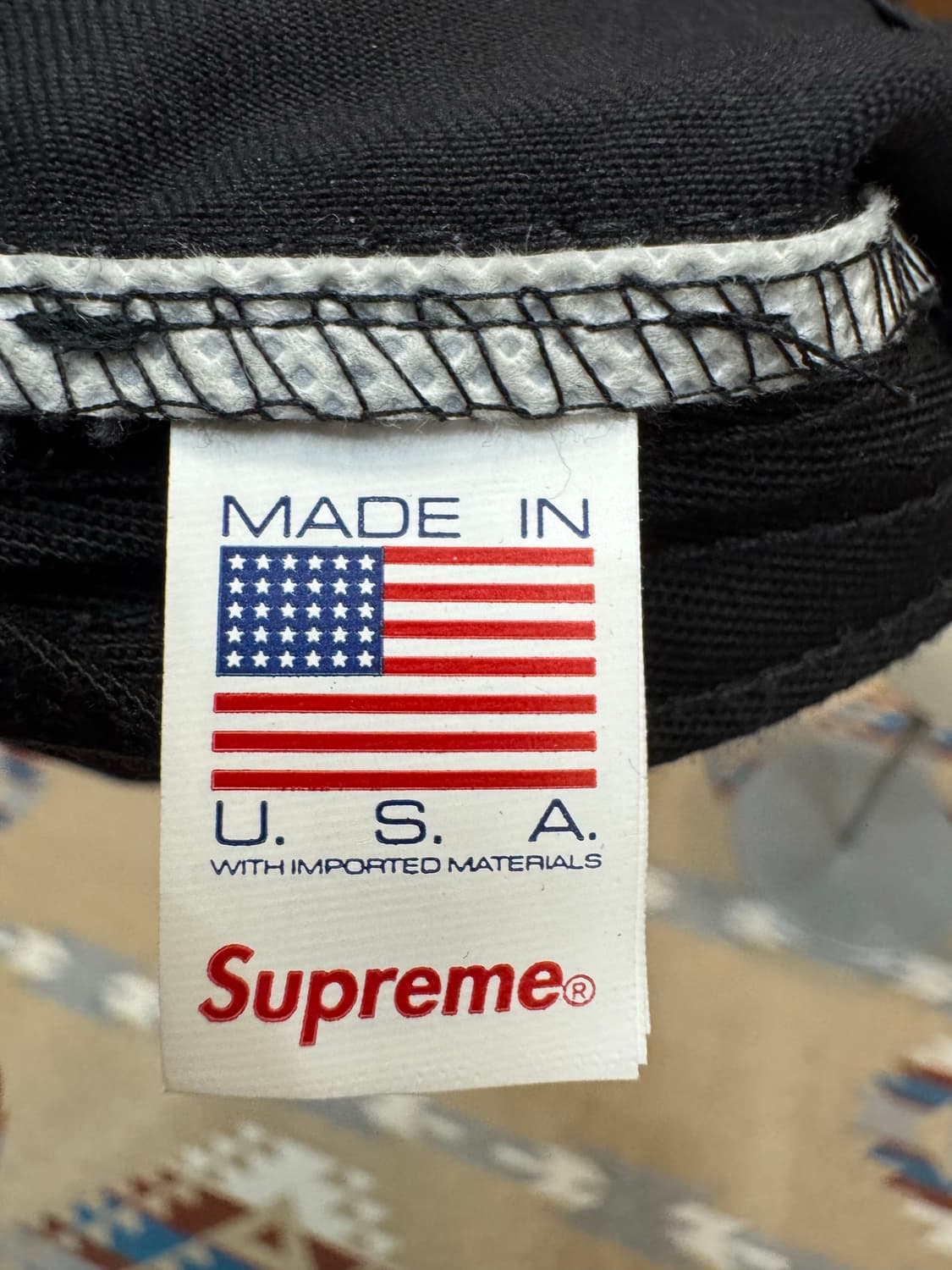 [OS] 슈프림 워시드 치노 트윌 캠프캡 블랙 -26ss 상품이미지6