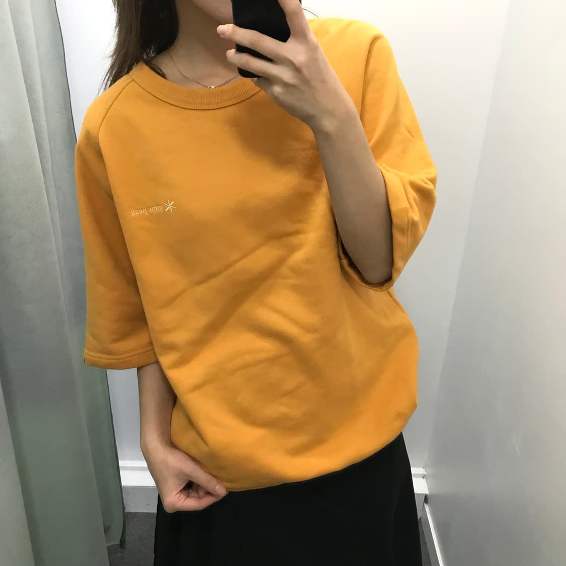 스노우피크 옐로우 반팔티 상품이미지2