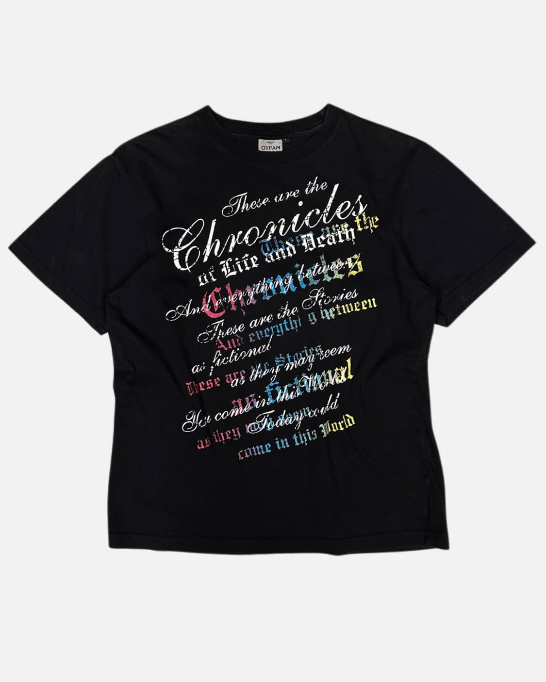 color grunge lettering musket t-shirt 상품이미지2