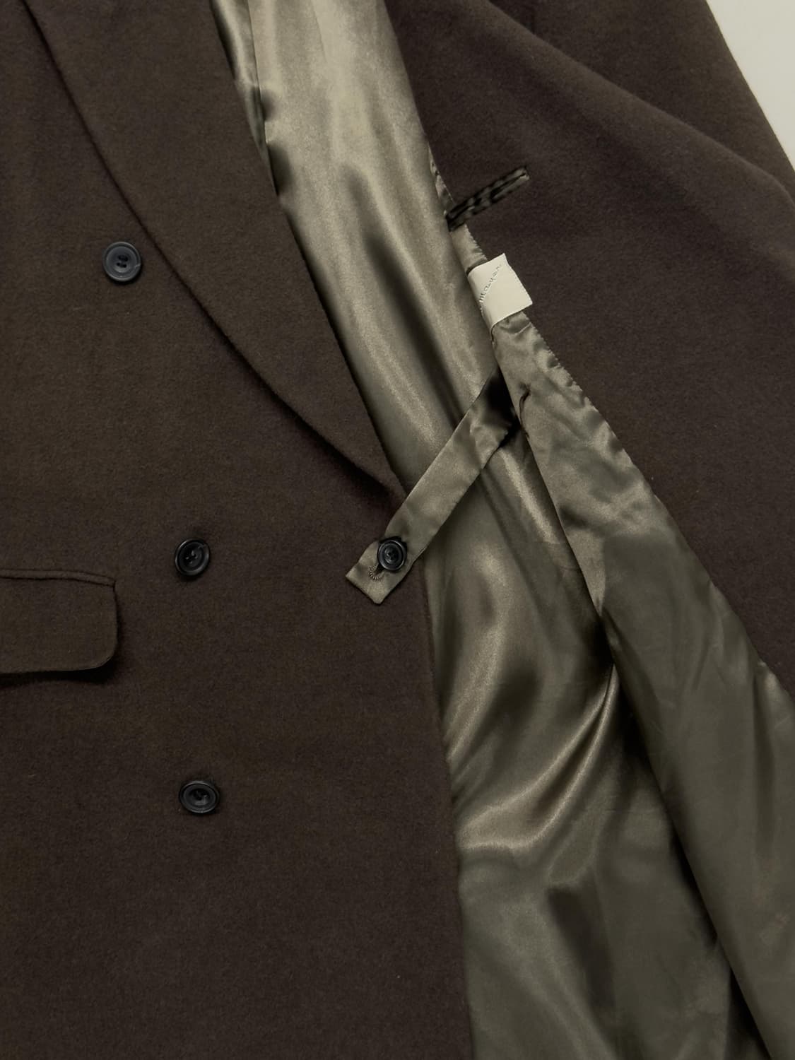 빈티지 더블브레스티드 코트 상품이미지4