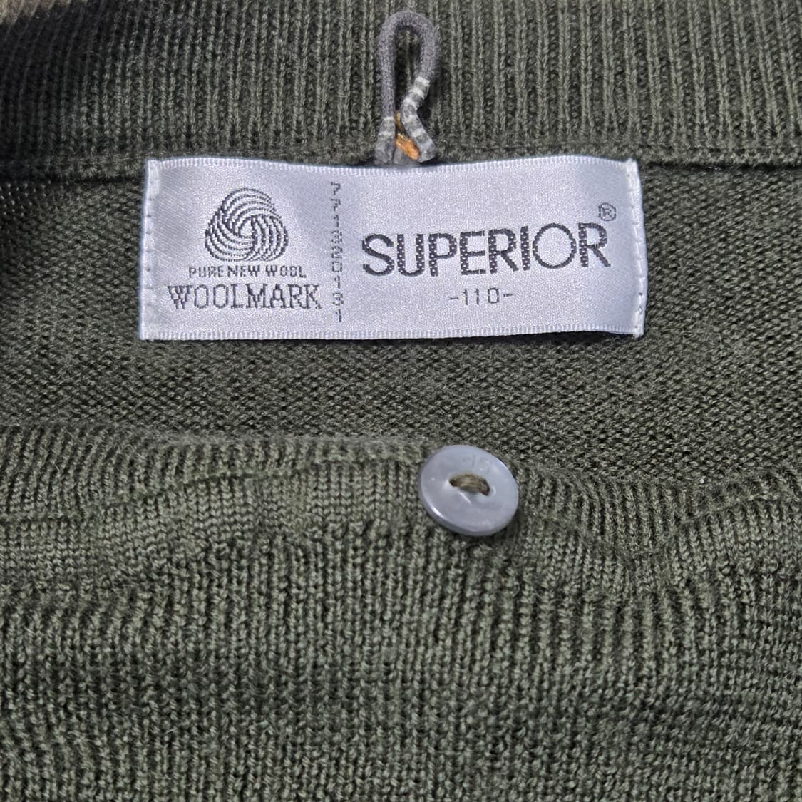 SUPERIOR 슈페리어 골프웨어 울 니트 (내피 포함) 상품이미지5
