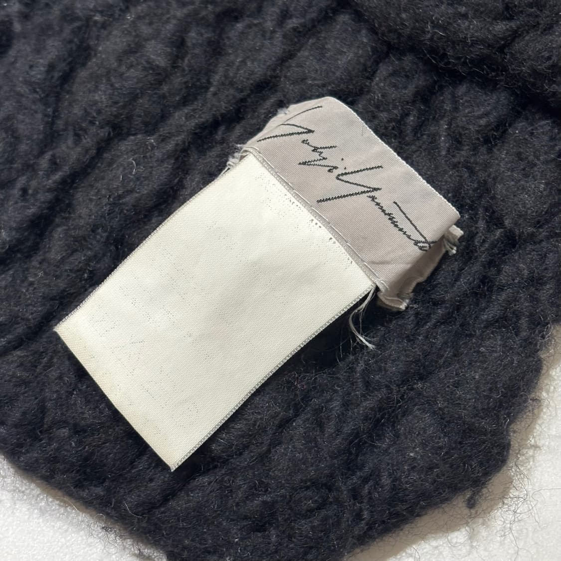 요지야마모토 울 머플러 상품이미지5