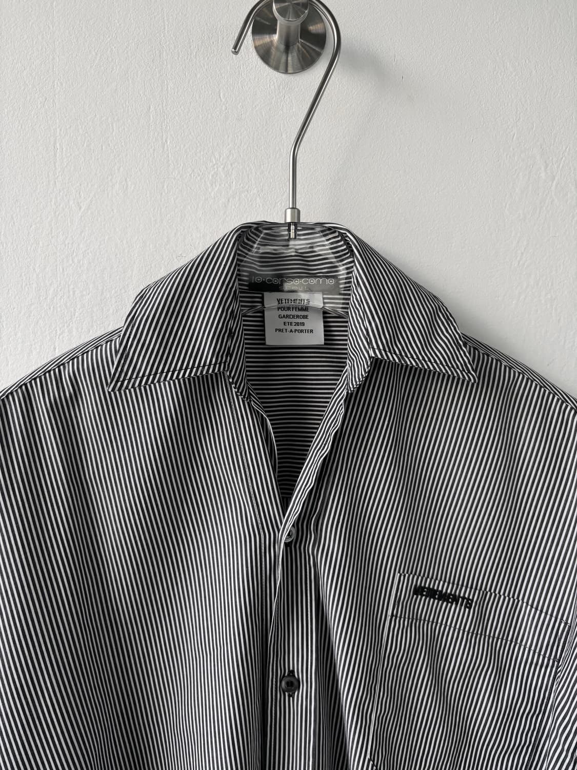 Vetements striped overshirt 상품이미지3