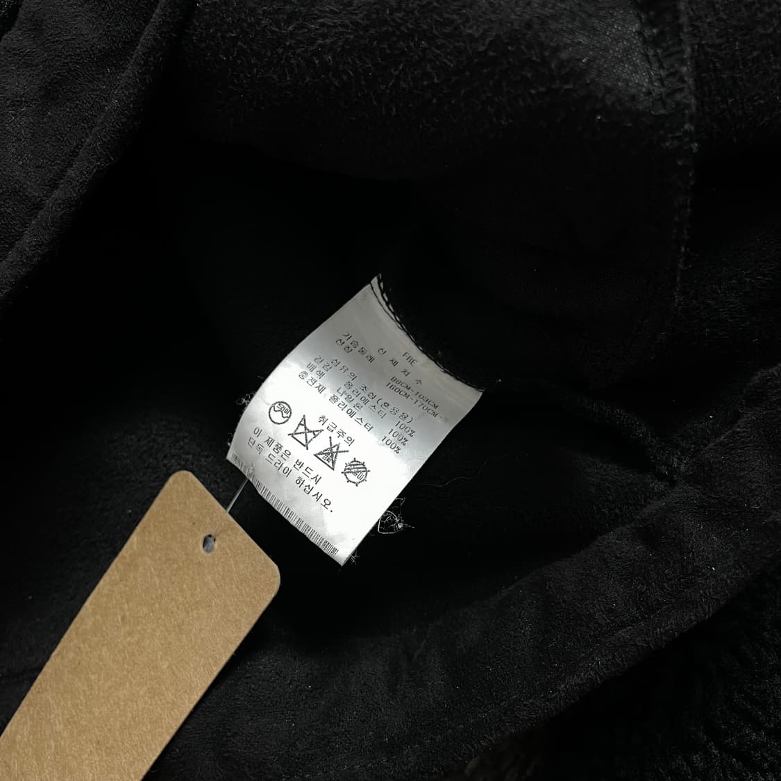 빈티지 우먼스 플리스 자켓 블랙o 4545 상품이미지5