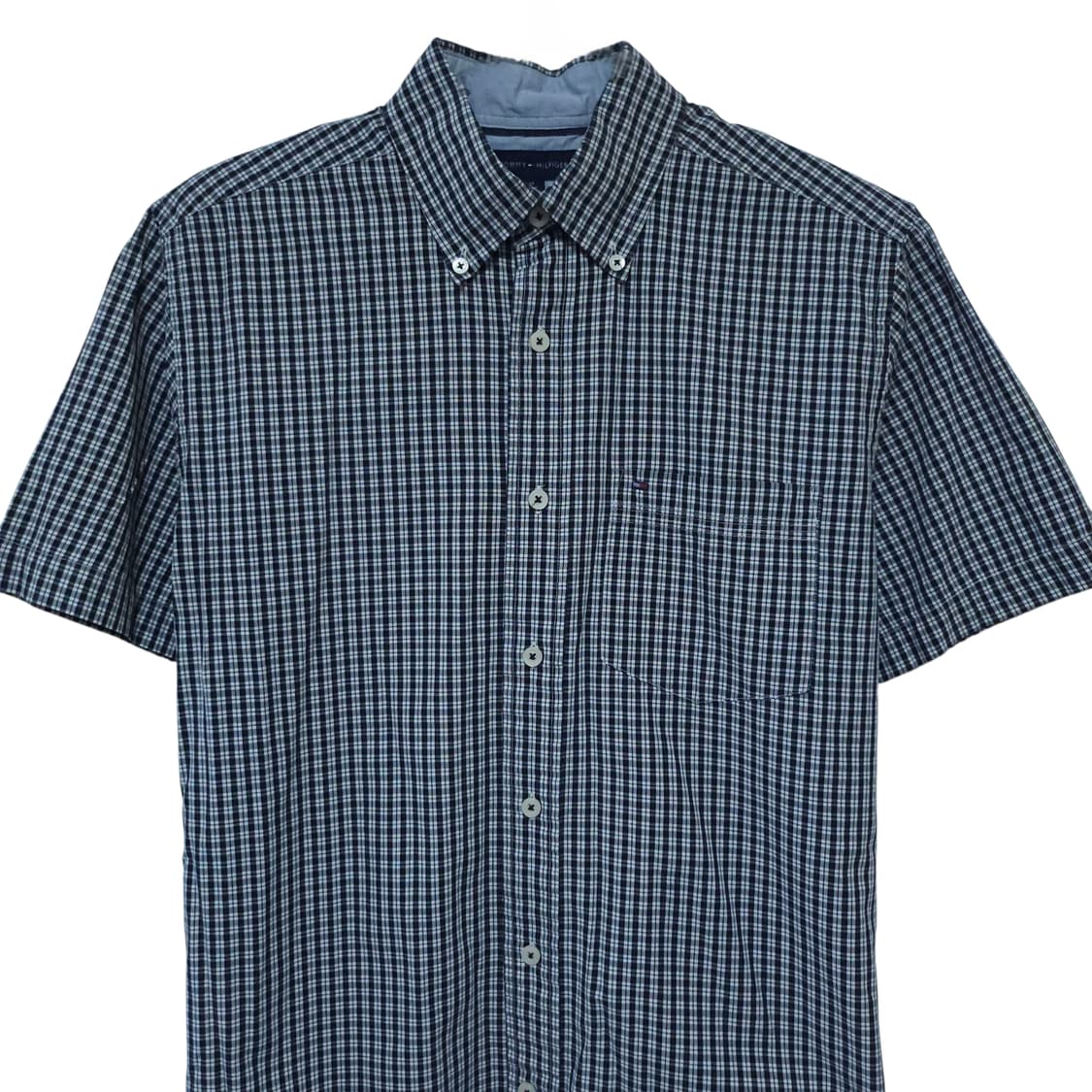 타미힐피거 반팔체크남방셔츠 100-105 상품이미지4