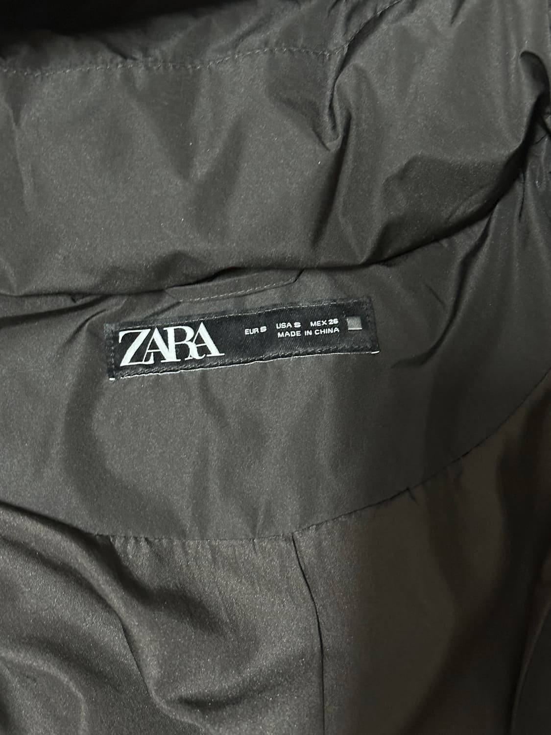 자라 패딩 s 상품이미지4