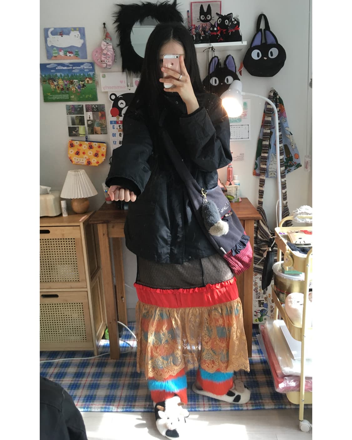 vintage utility field jacket black 상품이미지4