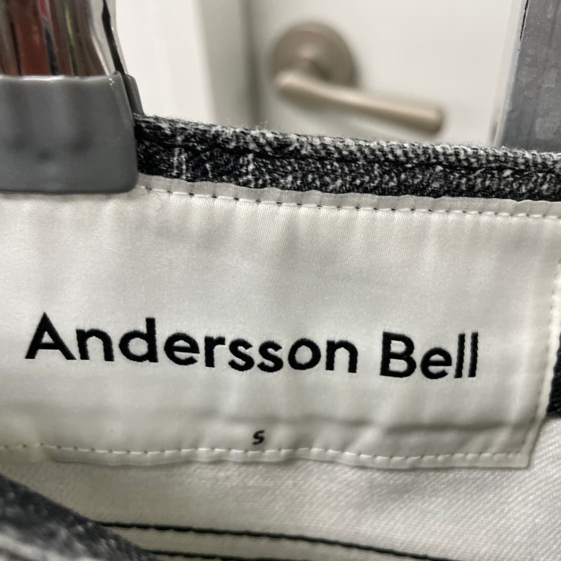 앤더슨벨 패턴 데님 팬츠 S 상품이미지6