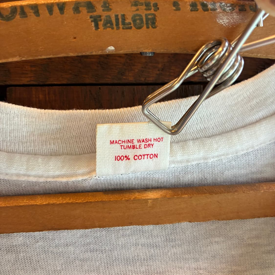 80‘s Hanes “YOU’RE OUT OF THE GAME” Tee 상품이미지3